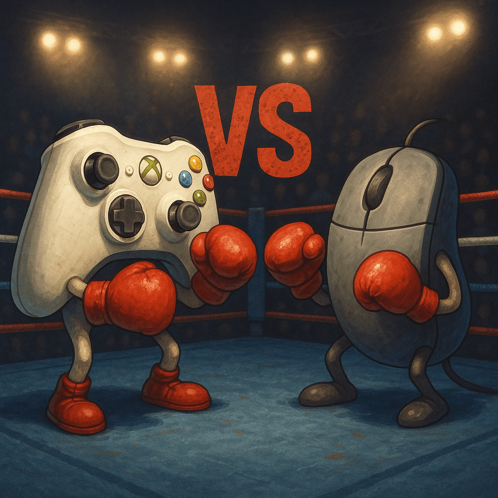 How a 🖱 changes a Shooter game’s balance
